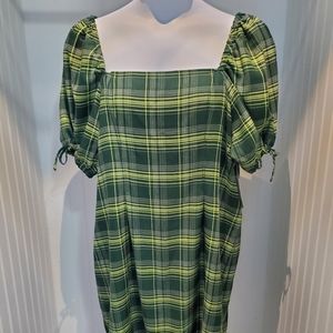 Nordstrom Plaid Dress-New!